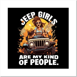 Jeep girls are my kind of people. Posters and Art